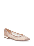 Sparkle Charm Mesh Flats