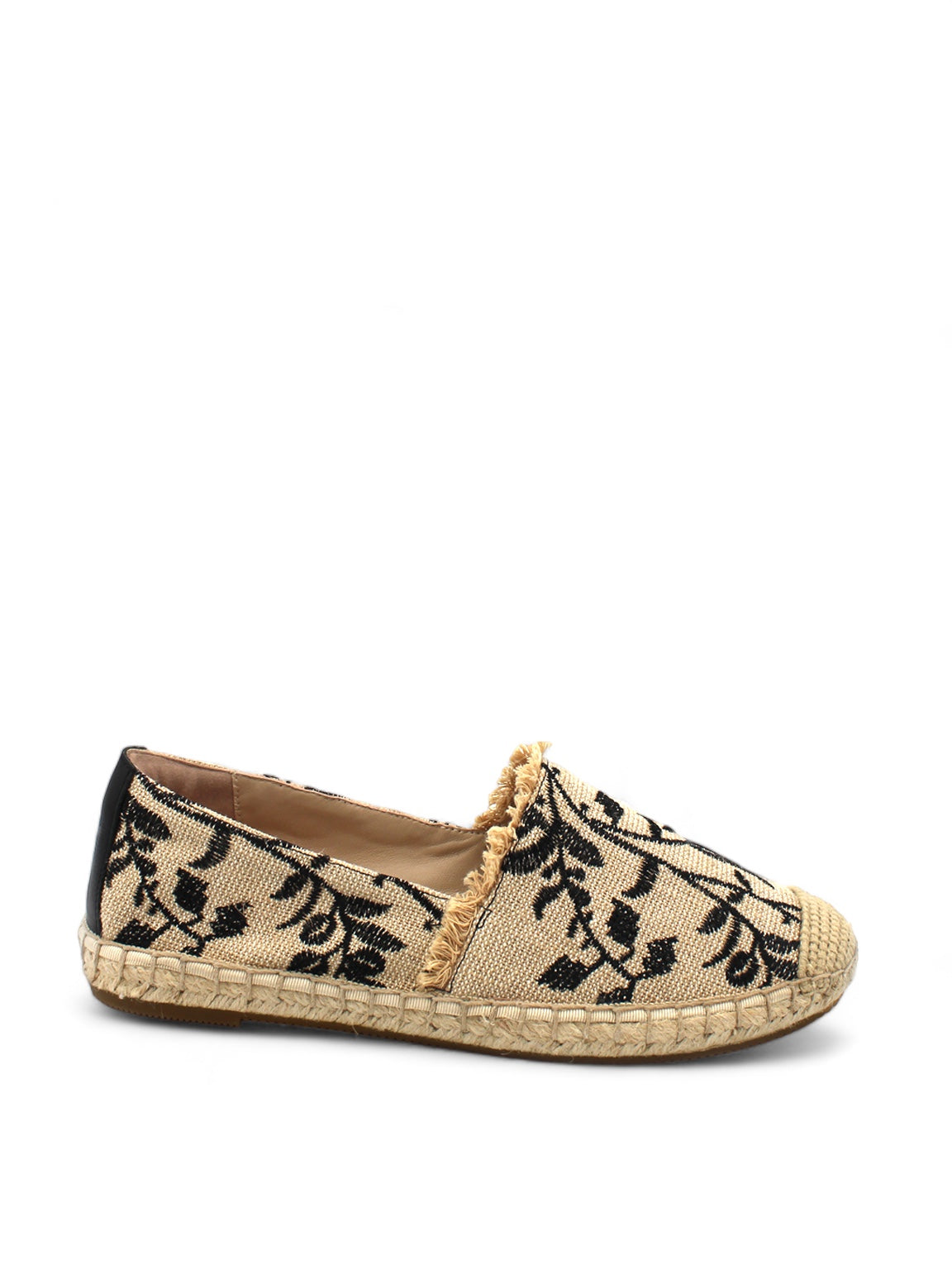Dreamspace Botanical Embroidery Espadrilles