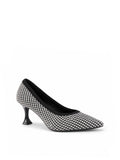 High Street Plaid Heel Pumps