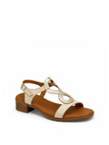 Olivia Swirl Detail Sandals
