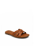 Olivia Cross Strap Slides