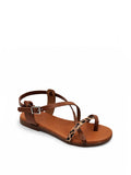 Olivia Metalic Strap Sandals