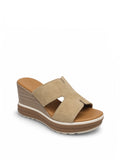 Minimalist Slide Wedge Sandals