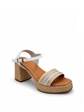Oh! Odette Braided Block Heels