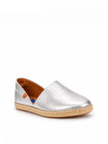 Carmen Metallic Espadrilles Flats