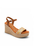 Oh! Straw Straps Wedges
