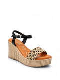 Oh! Straw Straps Wedges