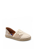 Carmen Crochet Flat Espadrilles