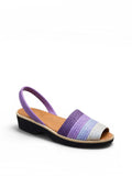 Combi Woven Wedge Sandals
