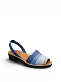 Combi Woven Wedge Sandals