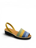 Combi Woven Wedge Sandals