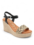 Oh! Straw Straps Wedges