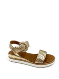 Sofy Woven Ankle strap Athleisure Sandal