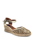 Summer Glitter Wedge Espadrille