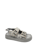 Jamie Flats Buckle Sandals