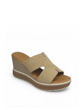 Minimalist Slide Wedge Sandals