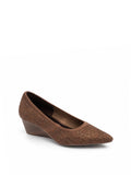 Aurora Shimmer Wedge Pumps