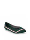 Stripe Rainbow Ballerina Flats