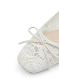 Desert Girl White lace Ballerina Flats